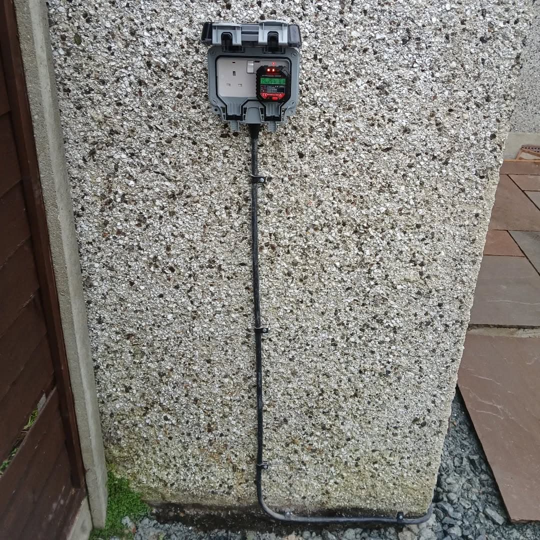 Outdoor Socket Installation